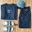 KIT ALL LOUIS VUITTON | Boné + Camisa + Bermuda e Chinelo