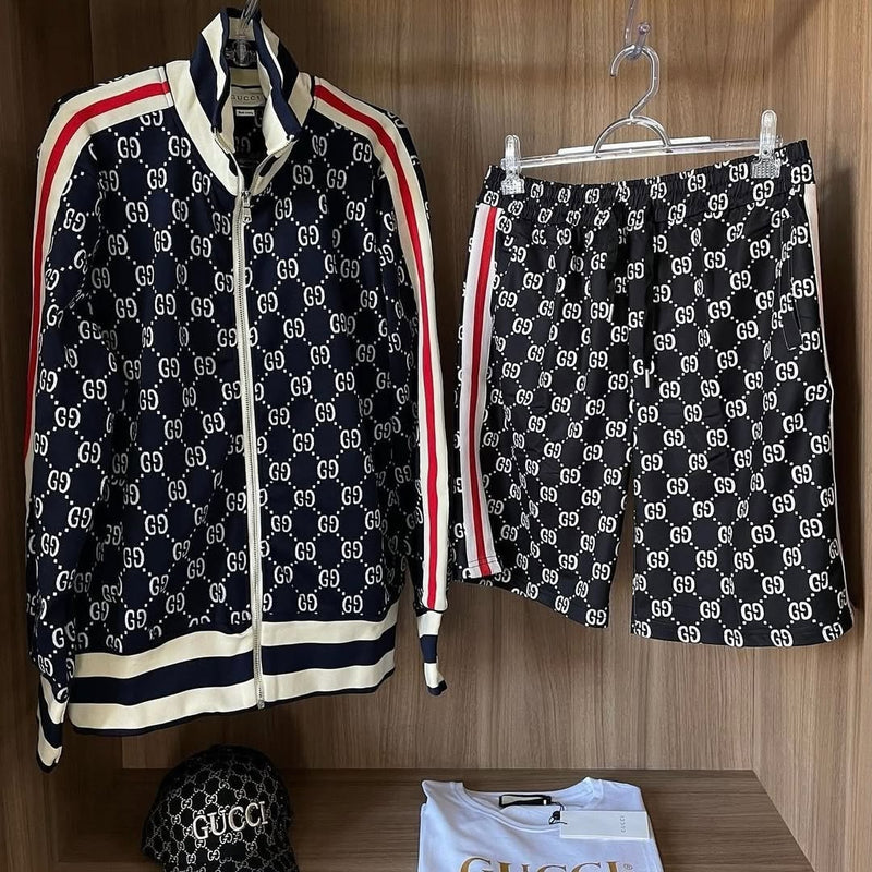 KIT ALL GUCCI | Jaqueta + Boné + Short