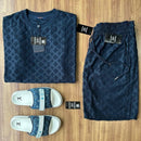 KIT ALL LOUIS VUITTON | Boné + Camisa + Bermuda e Chinelo