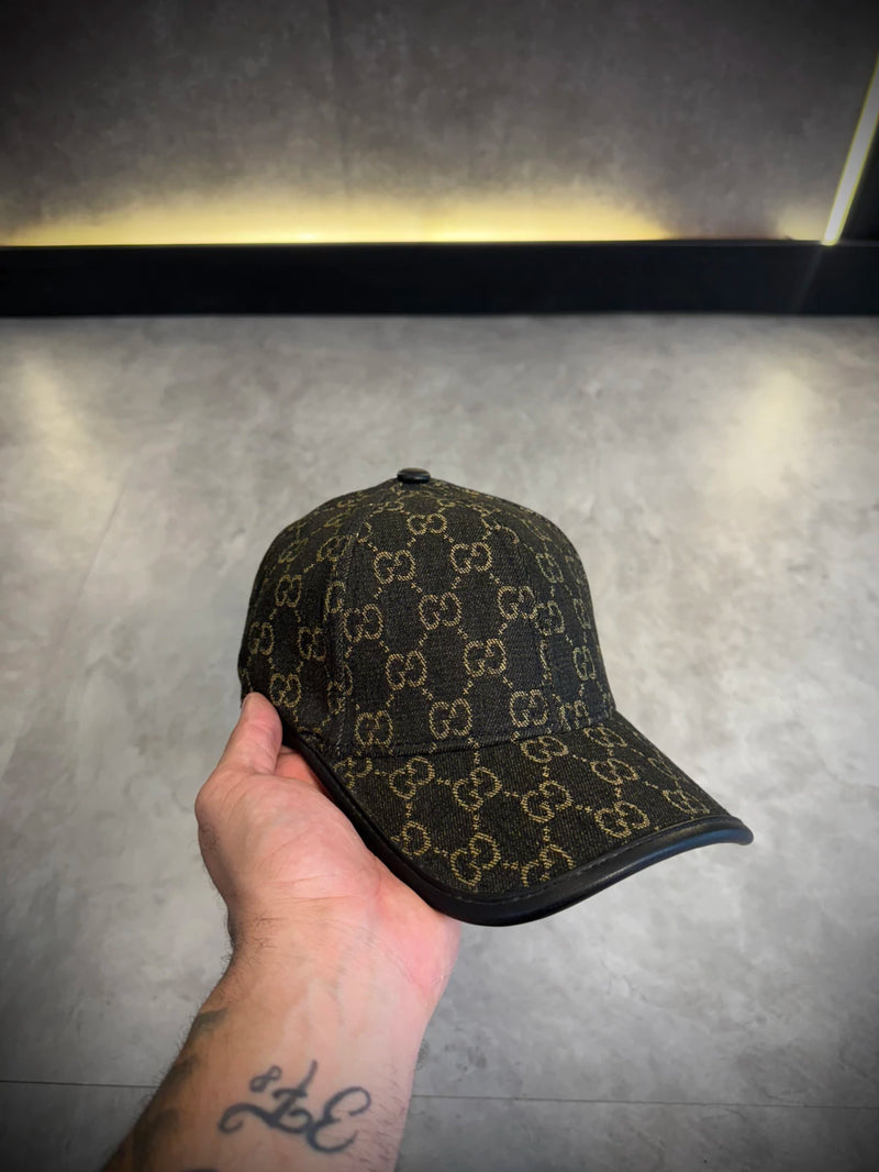 Boné Gucci Jeans Amarelado - Importado