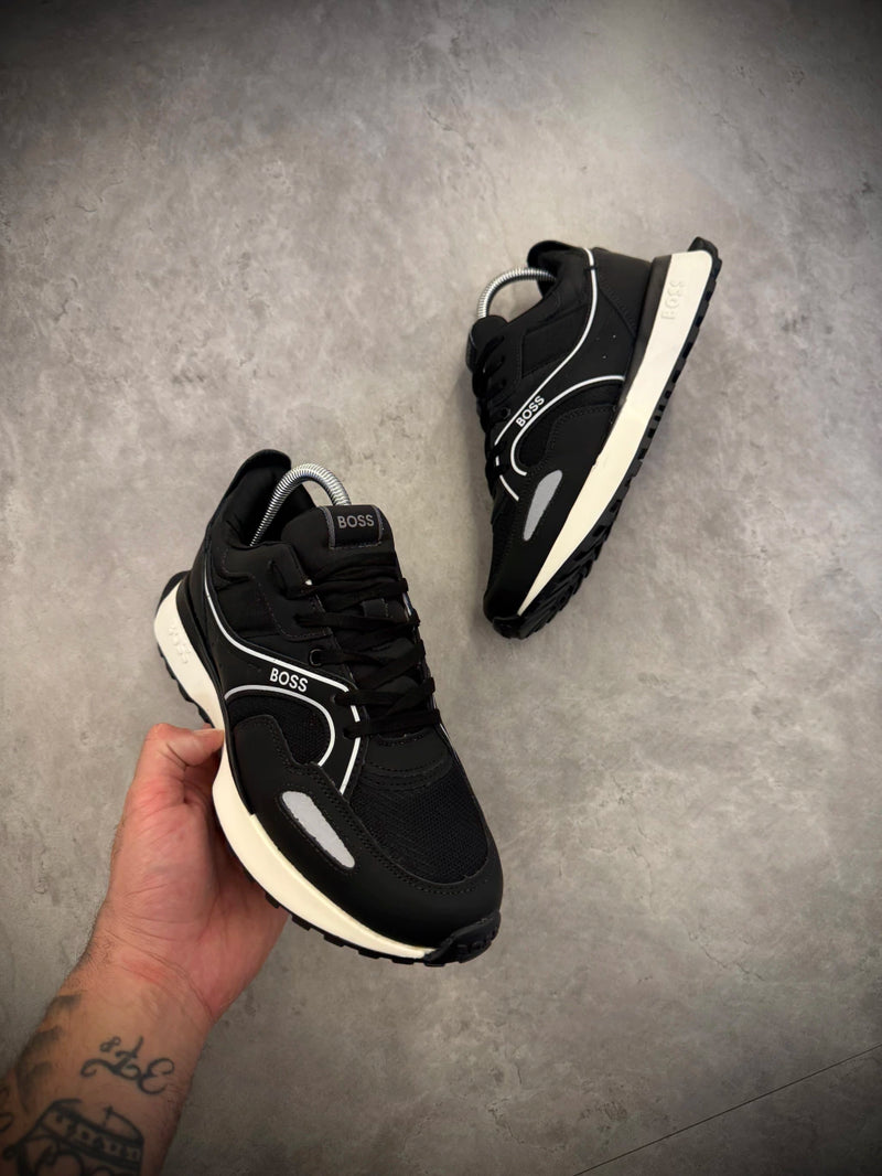 Tênis Importado Boss Sola Alta - Lançamento - Preto