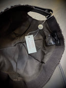 Boné Louis Vuitton | LANÇAMENTO - Aba de couro (Preto)