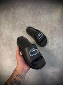 Slide Lacoste Sport | Big Croc - Preta