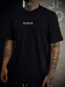 Camisa Balenciaga - Escrita Frontal Peito | Preta