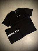 Camisa Balenciaga OverSized Importada - Escrita - Preta