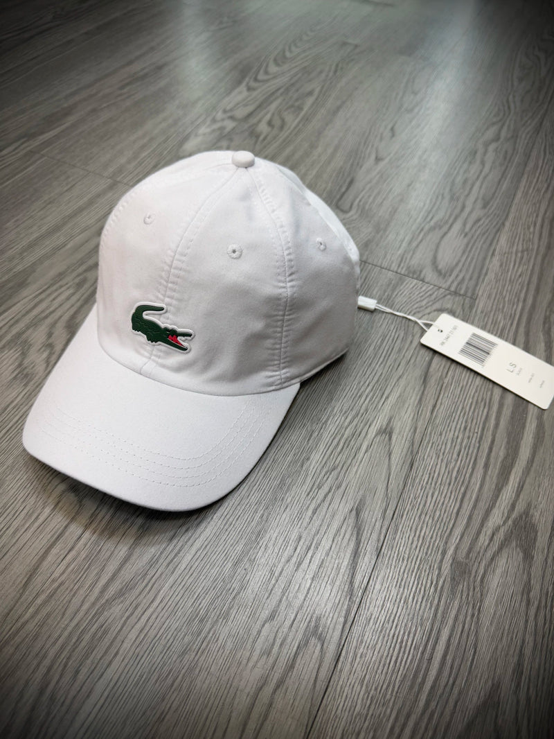 Boné Lacoste Sport | Crocodilo Frontal - DJOKOVIC - Branco