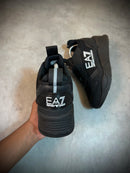 Tênis Emporio Armani | Logo EA7 Branca - Preto