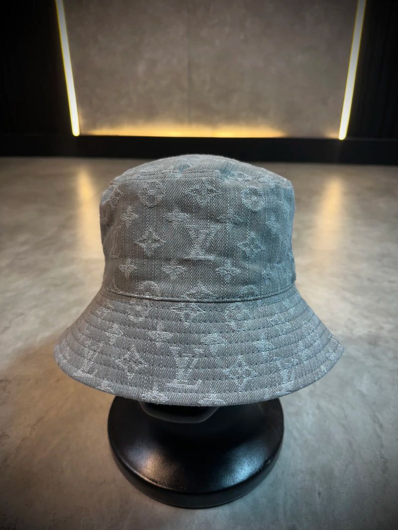 Bucket Louis Vuitton LV Limitado - Jeans Cinza
