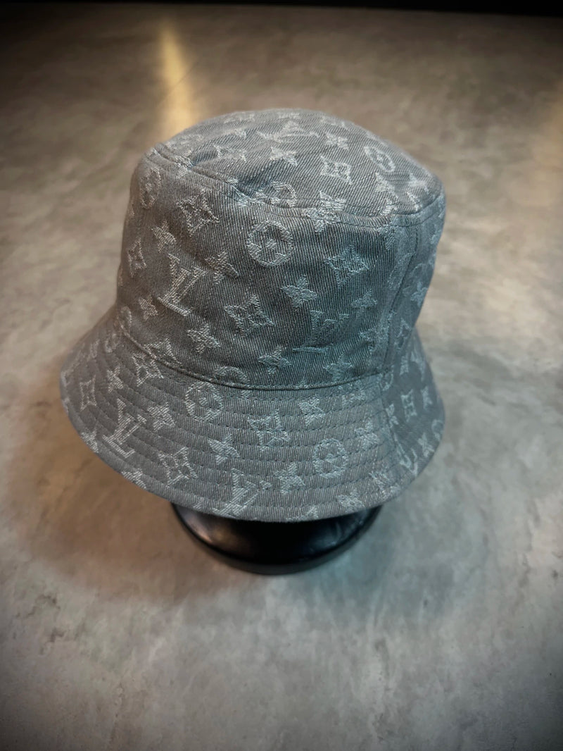 Bucket Louis Vuitton LV Limitado - Jeans Cinza